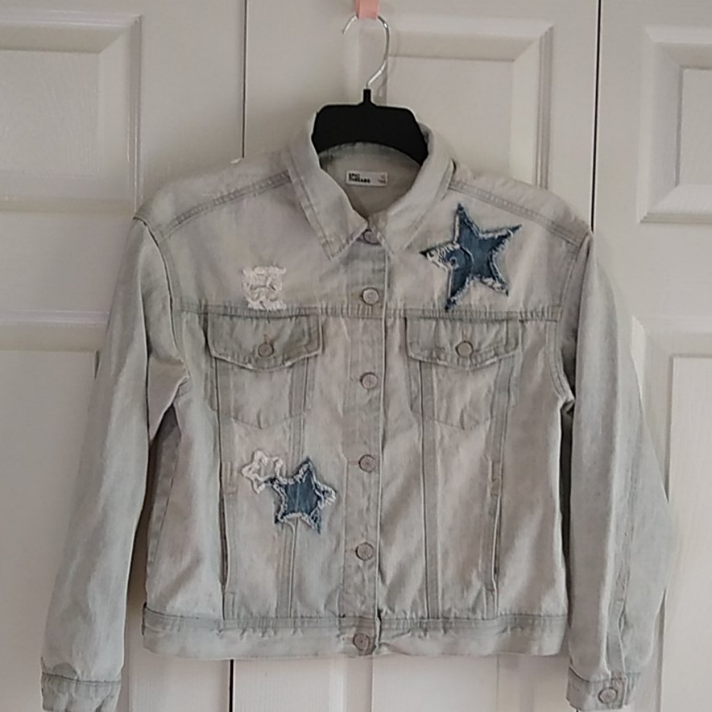 Epic Threads star destress jean jacket